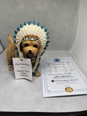 Chief Little Paws Figurine by The Hamilton Collection